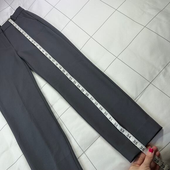 J. Crew Pants Women 2 Gray 365 High Rise Cameron Trouser Classic Solid Corpcore - Picture 11 of 12